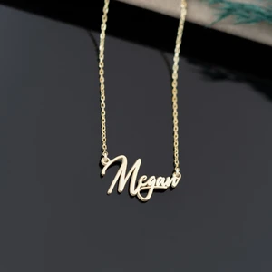 Dkmn Silver Megan Isimli Gümüş Kolye Kadın Gümüş Kolye