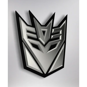 Transformers Decepticon Logosu Dekoratif Hediyelik Süs Eşya