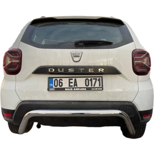 Dacıa Duster Krom Arka Koruma Q60 Bar 2018 Sonrası