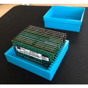 Laptop Ram Ddr3 Sodimm Modülleri X16 Depolama Kutusu Plastik Aparat