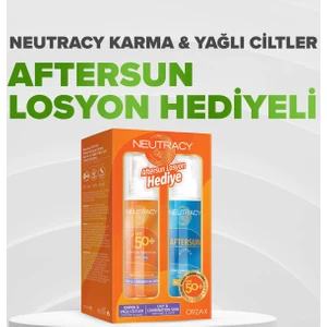 150 ml Güneş Kremi 50+ Spf+ Neutracy 150 ml Güneş Sonrası Losyon  Karma ve yağlı ciltler için