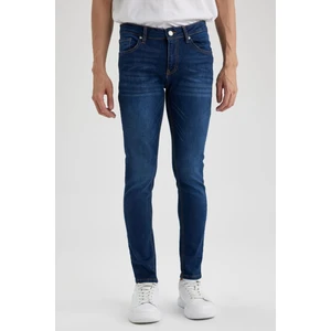 Super Skinny Fit En Dar Kalıp Normal Bel Ekstra Dar Paça Jean Pantolon A4549AX23SM