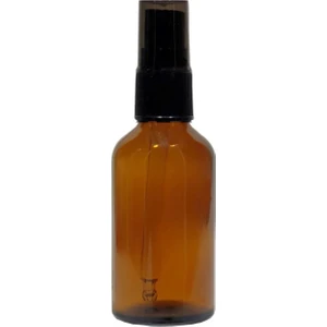 Amber Cam Şişe 50 ml Cam Sprey Kapaklı 50 Adet