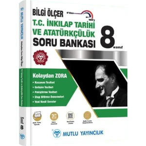 Mutlu Yayıncılık 8. Sınıf İnkilap Tarihi Bilgi Ölçer Soru Bankası