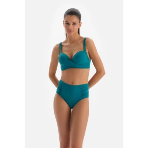 Petrol Yanı Drapeli Yüksel Bel Alt