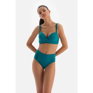 Petrol Kaplı Bikini Üstü