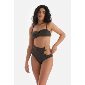 Siyah Straplez Bikini Üst