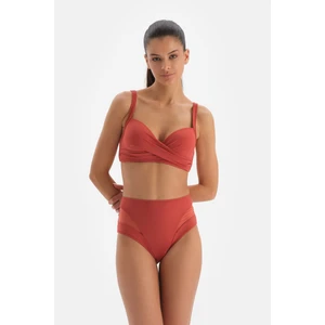 Kiremit Kaplı Bikini Üstü