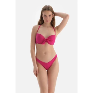 Fuşya Kaplı Bikini Üstü