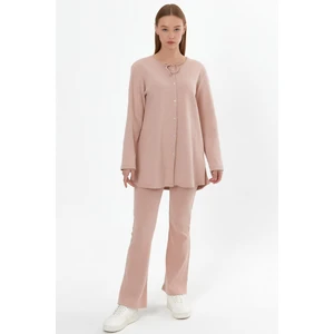 Alexander Gardi Yırtmaçlı Ikili Takım (B22-395)