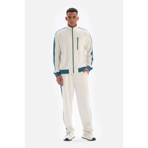 Beyaz Erkek Eşofman Altı Cupro