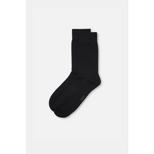 Siyah 6902 Erkek Bambu 20/1 Çorap 2'li