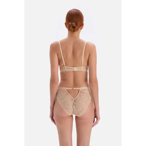 Bej Aksesuar Detaylı Detaylı Dantteli Külot