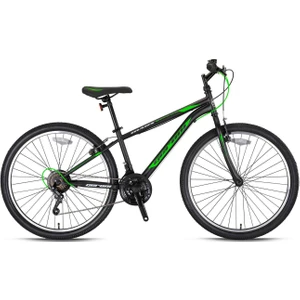 Kron Mars - 26" Mtb - 14' - 21 Vites - V.b. - Siyah-Beyaz/yeşil