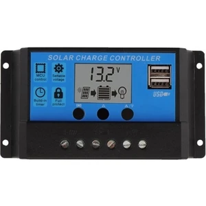 20A Solar Şarj Regülatörü 20 Amper Güneş Paneli Şarj Kontrol Cihazı Lexron 12/24V