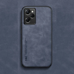 For Poco X5 Pro 5g Cilt Hissi Manyetik Emme Cep Telefonu Kılıfları (Yurt Dışından)
