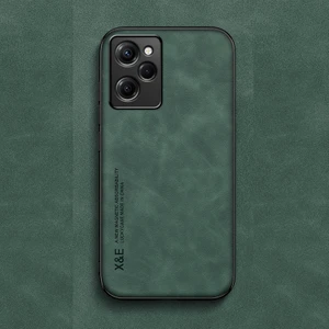 For Poco X5 Pro 5g Cilt Hissi Manyetik Emme Cep Telefonu Kılıfları (Yurt Dışından)