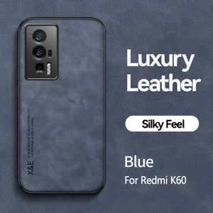 For Xiaomi Redmi K60 Cilt Hissi Manyetik Emme Cep Telefonu Kılıfları (Yurt Dışından)