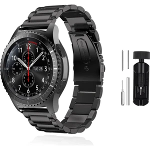 Kip GSM Samsung Galaxy Watch Gear S2 Uyumlu Kordon Kordon Metal Kordon Ayarlama Aparatlı