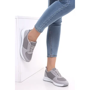 F3 Kalın Taban Günlük Kadın Fileli Yazlık Sneaker Spor Ayakkabı