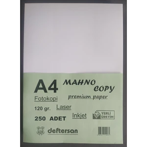 A4 Gramajlı Fotokopi Yazıcı Kağıdı 120 Gram 250 Adet