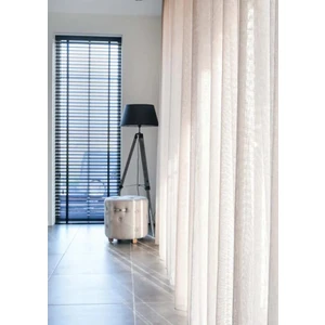 Ran Perde Düz Tül Perde – Ekru Krem - Pileli Dikim - 2827