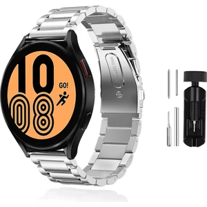 Kip GSM Samsung Galaxy Watch 4 44MM Uyumlu Kordon Kordon Metal Kordon Ayarlama Aparatlı