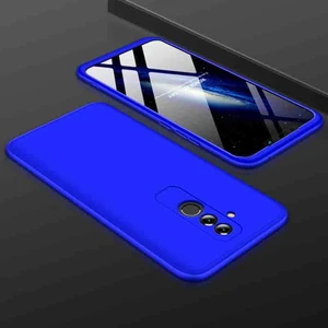 Heptek İletişim Huawei Mate 20 Lite Kılıf 360 Tam Koruma Ön ve Arka Sert Mika Kapak Orjinal Ays Gkk Kapak