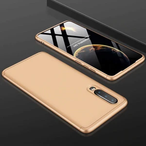 Heptek İletişim Huawei P30 Kılıf 360 Tam Koruma Ön ve Arka Sert Mika Kapak Orjinal Ays Gkk Kapak