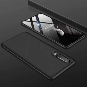 Heptek İletişim Huawei P30 Kılıf 360 Tam Koruma Ön ve Arka Sert Mika Kapak Orjinal Ays Gkk Kapak