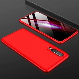Heptek İletişim Huawei P30 Kılıf 360 Tam Koruma Ön ve Arka Sert Mika Kapak Orjinal Ays Gkk Kapak