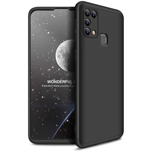 Heptek İletişim Samsung Galaxy M31 Kılıf 360 Tam Koruma Ön ve Arka Sert Mika Kapak Orjinal Ays Gkk Kapak