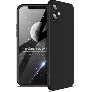 Heptek İletişim Apple  Apple iPhone 12 Mini Kılıf 360 Tam Koruma Ön ve Arka Sert Mika Kapak Orjinal Ays Gkk Kapak
