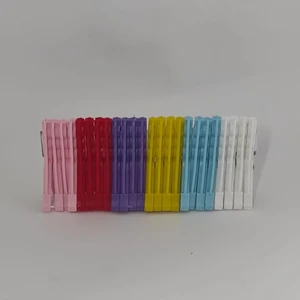 Çamaşır Mandalı Renkli Çiçek Kıskaçlı Kurutma Mandalı 24'lü