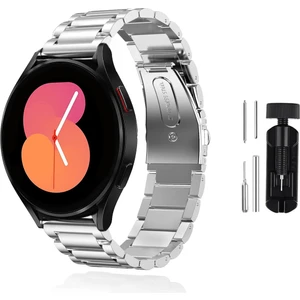 Kip GSM Samsung Galaxy Watch 5 44MM Uyumlu Kordon Kordon Metal Kordon Ayarlama Aparatlı