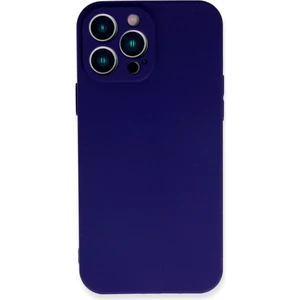 Bilişim Aksesuar iPhone 13 Pro Max Kılıf First Silikon - Mavi