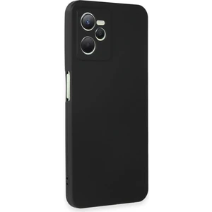 Bilişim Aksesuar Realme C35 Kılıf First Silikon - Siyah