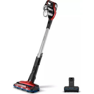 Speedpro Max Advanced Series 25.2 V Turbo+ Mini Başlık Şarjlı Dikey Süpürge, Kırmızı