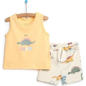 Dino Party Atlet-Şort Takım Erkek Bebek