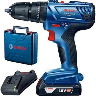 Bosch Gsb 180 Li Tek Akülü Darbeli Matkap -