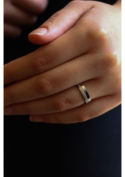 Beyaz Yarımtur Altın Alyans indirimleri