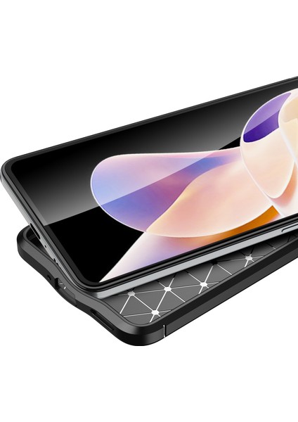 Xiaomi Poco F4 Kılıf Karbon Desenli Lux Negro Silikon fiyatları