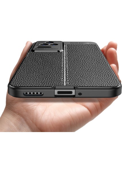 Xiaomi Poco F4 Kılıf Deri Desenli Lux Niss Silikon modelleri