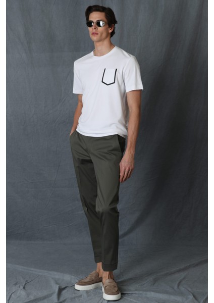 Sırıus Modern Grafik T- Shirt Siyah
