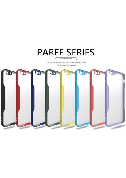 Apple iPhone 6 Kılıf Kamera Korumalı Ultra Ince Buzlu Mat Renkli Silikon Kapak(Parfe) modelleri