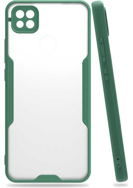 Xiaomi Redmi 9c Kılıf Kamera Korumalı Ultra Ince Buzlu Mat Renkli Silikon Kapak(Parfe)