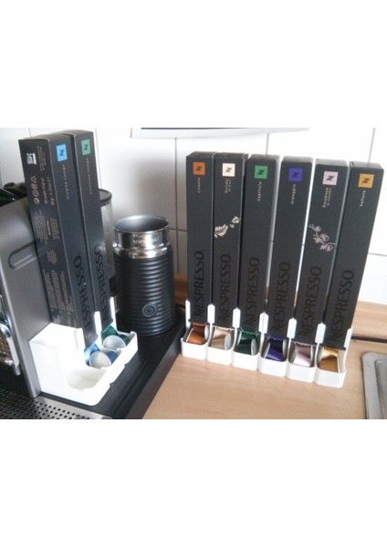 Nespresso Kapsül Tutucu Organizer Rafı Düzenleyici Ofis Mutfak fiyatları