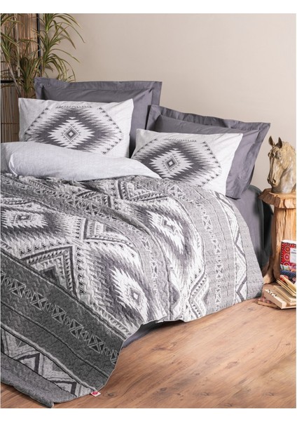 Ethnic Çift Kişilik Complete Set Delos Antrasit