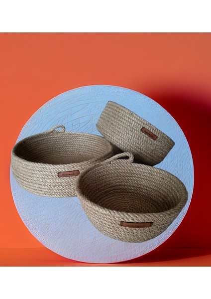 3'lü Hasır Sepet,düzenleyici,organizer fiyatları