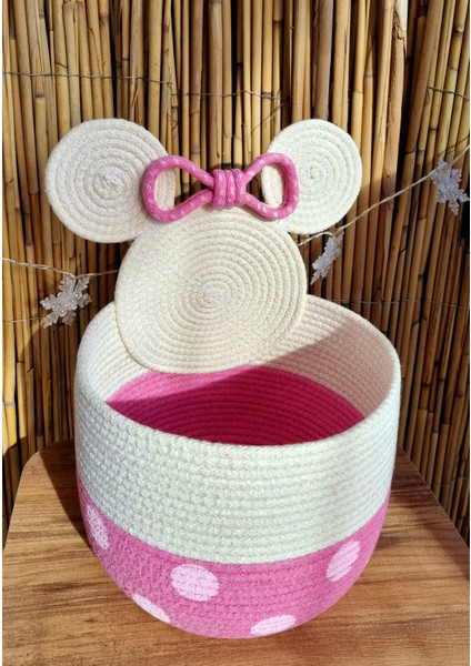 Minnie Pembe Oyuncak Sepeti,düzenleyici,çok Amaçlı Sepet fiyatları